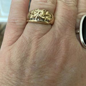 Cat Ring 10K Gold